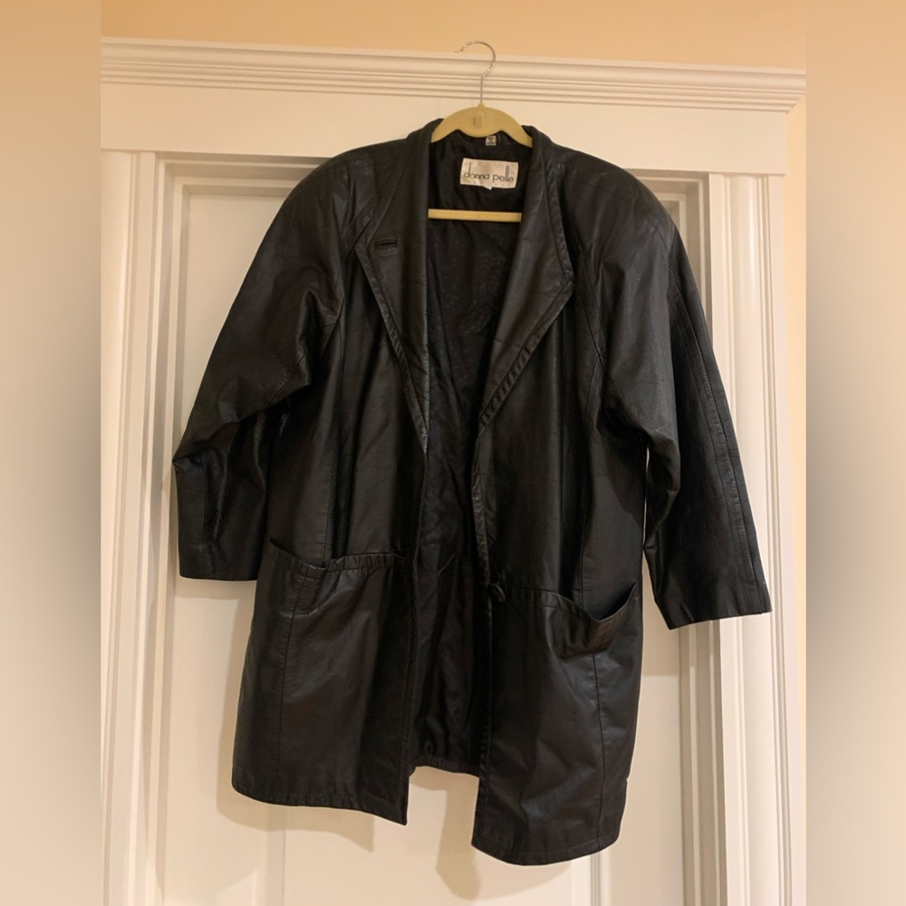 Donna Pelle Leather Jacket
